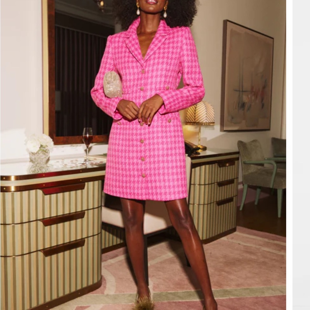 EUC POMANDER PLACE
Magenta Tweed Stacie Dress S